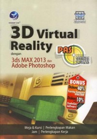 Image of 3D Virtual Reality dengan 3ds AX 2013 dan Adobe Photoshop