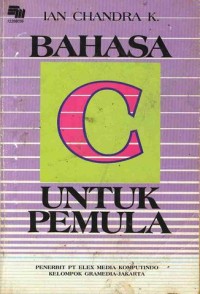 Image of BAHASA C UNTUK PEMULA