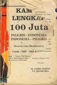 Image of KAMUS LENGKAP 100 Juta