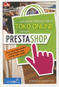 Image of Langkah Mudah Bikin TOKO ONLINE dengan PRESTA SHOP