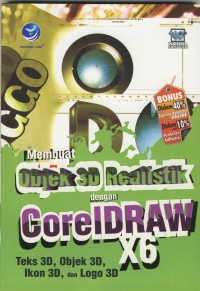 Image of Membuat Objek 3D Realistik dengan CorelDraw X6