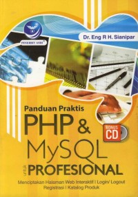 Image of PANDUAN PRAKTIS PHP & MYSQL UNTUK PROFESIONAL