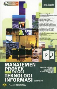Image of MANAJEMEN PROYEK BERBASIS TEKNOLOGI INFORMASI